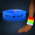 5 Day Custom Blue Thick Glow Bracelet Bangles